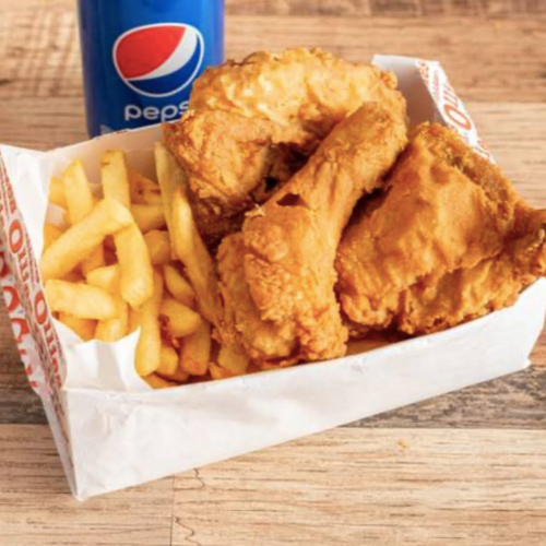 3 PIECES & CHIPS COMBO