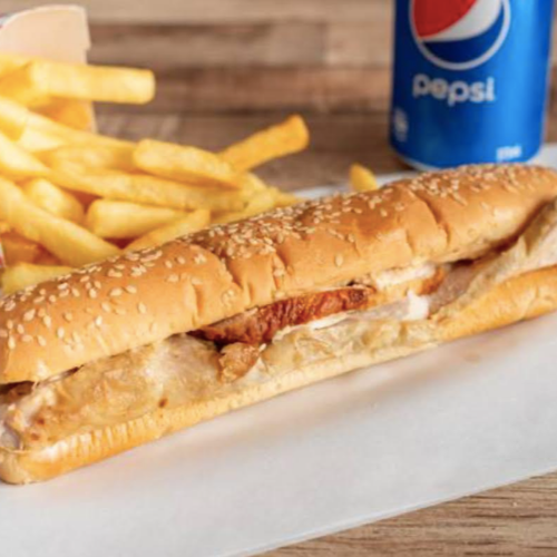 CHICKEN ROLL COMBO