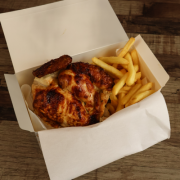 ½ BBQ Chicken &amp; Chips