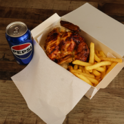 1/2 BBQ Chicken Combo