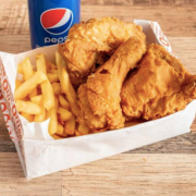 3 PIECES &amp; CHIPS COMBO